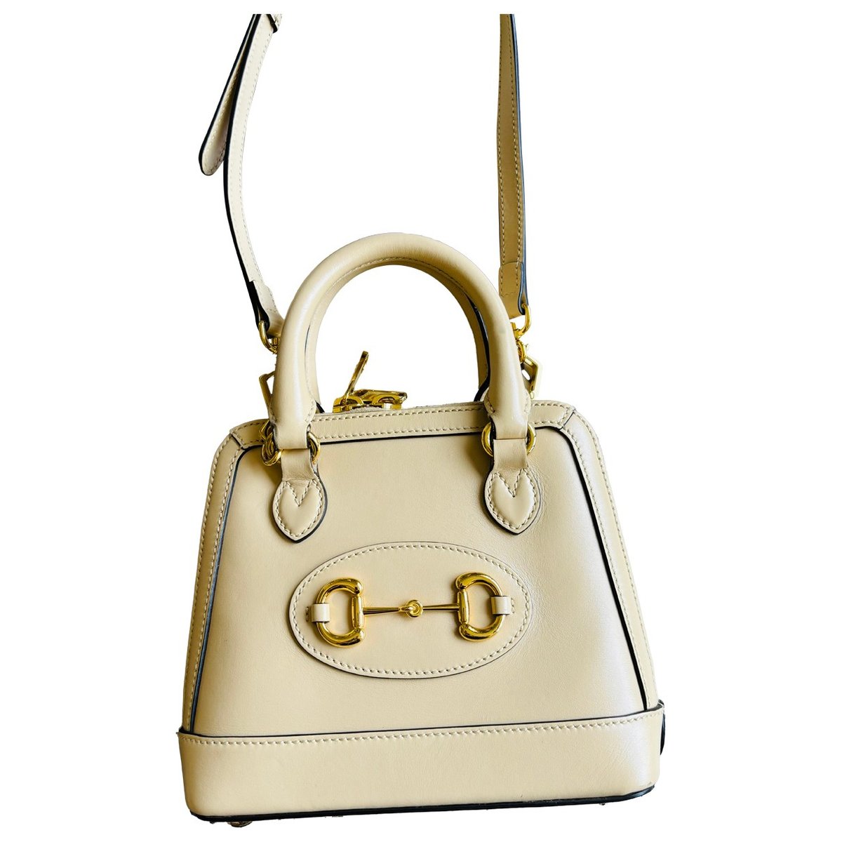 Handle Horsebit 1955 leather handbag