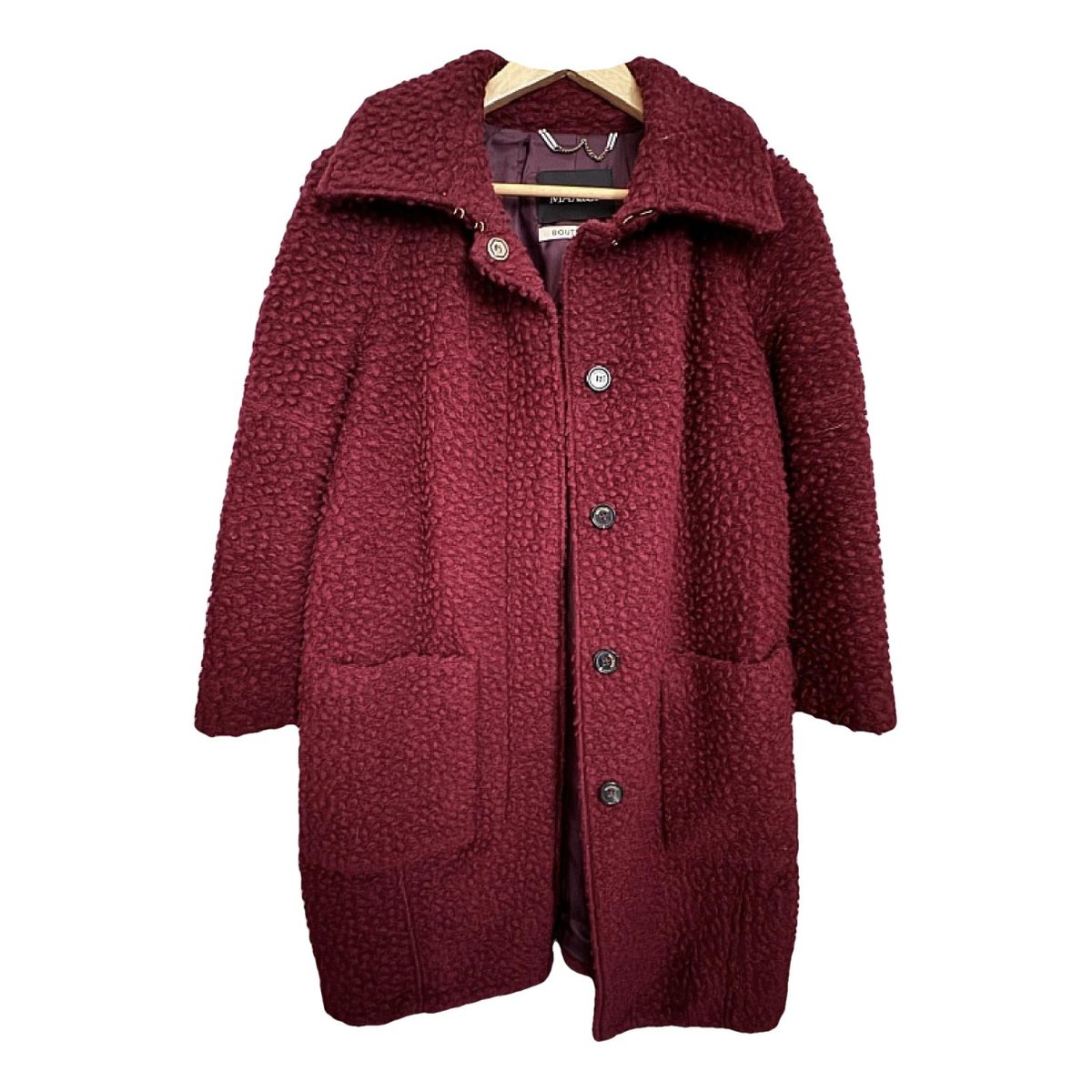 Teddy Bear Icon wool coat