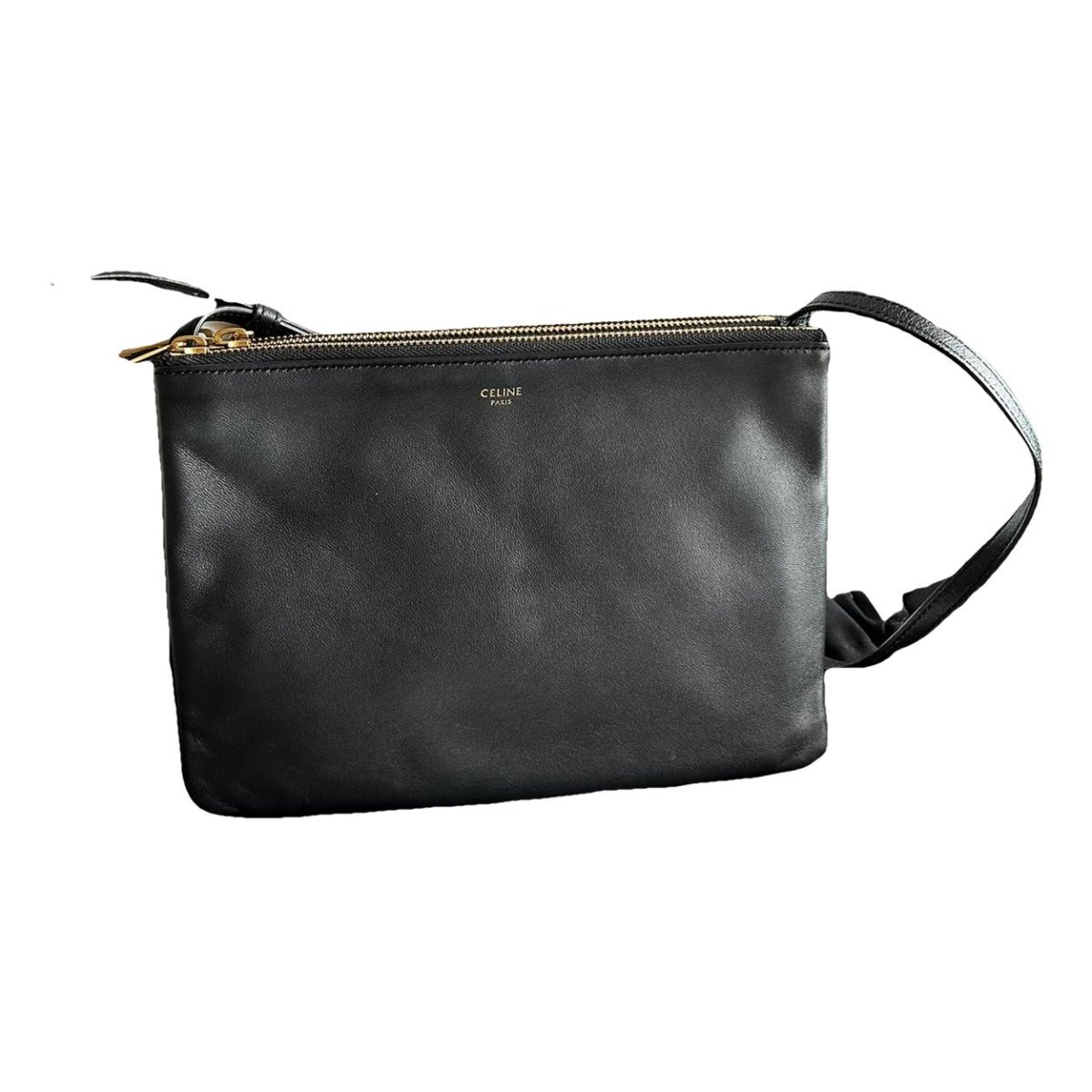 Trio leather crossbody bag
