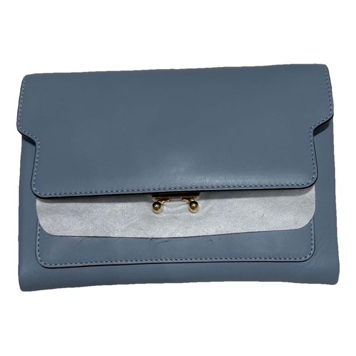 Caddy leather satchel