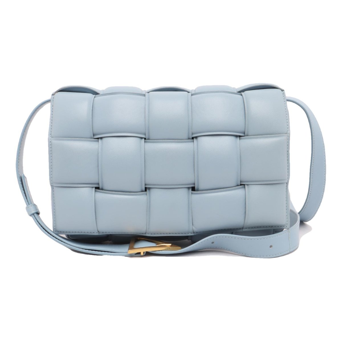 Cassette Padded leather crossbody bag