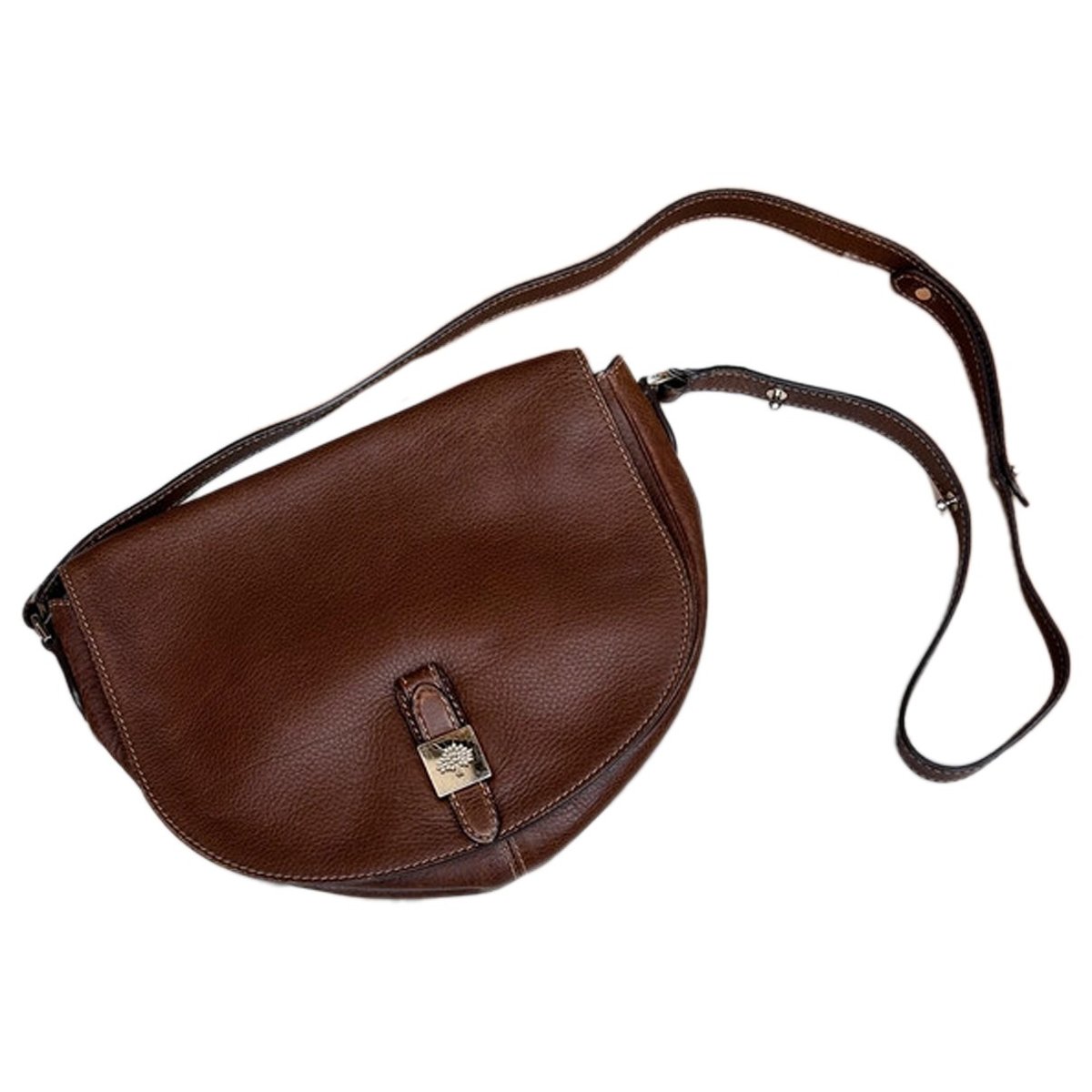 Tessie leather satchel
