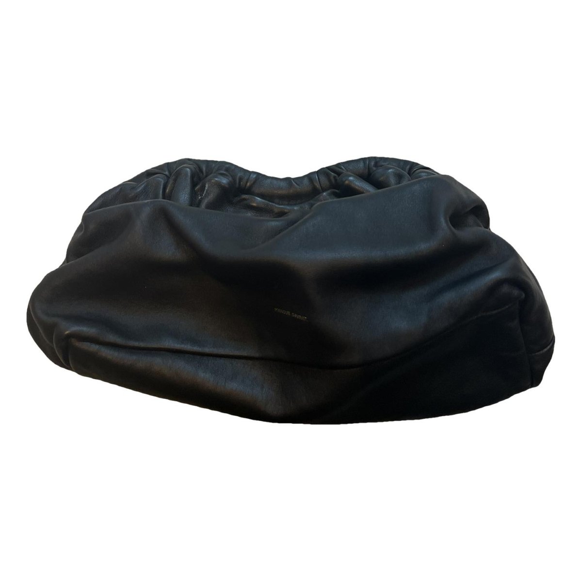 Cloud leather clutch bag