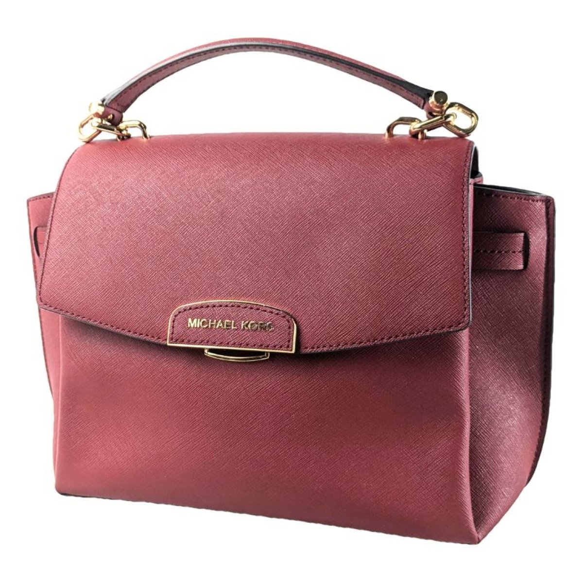 Ava leather satchel
