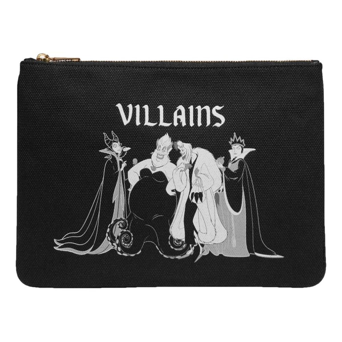 Disney collection leather clutch bag