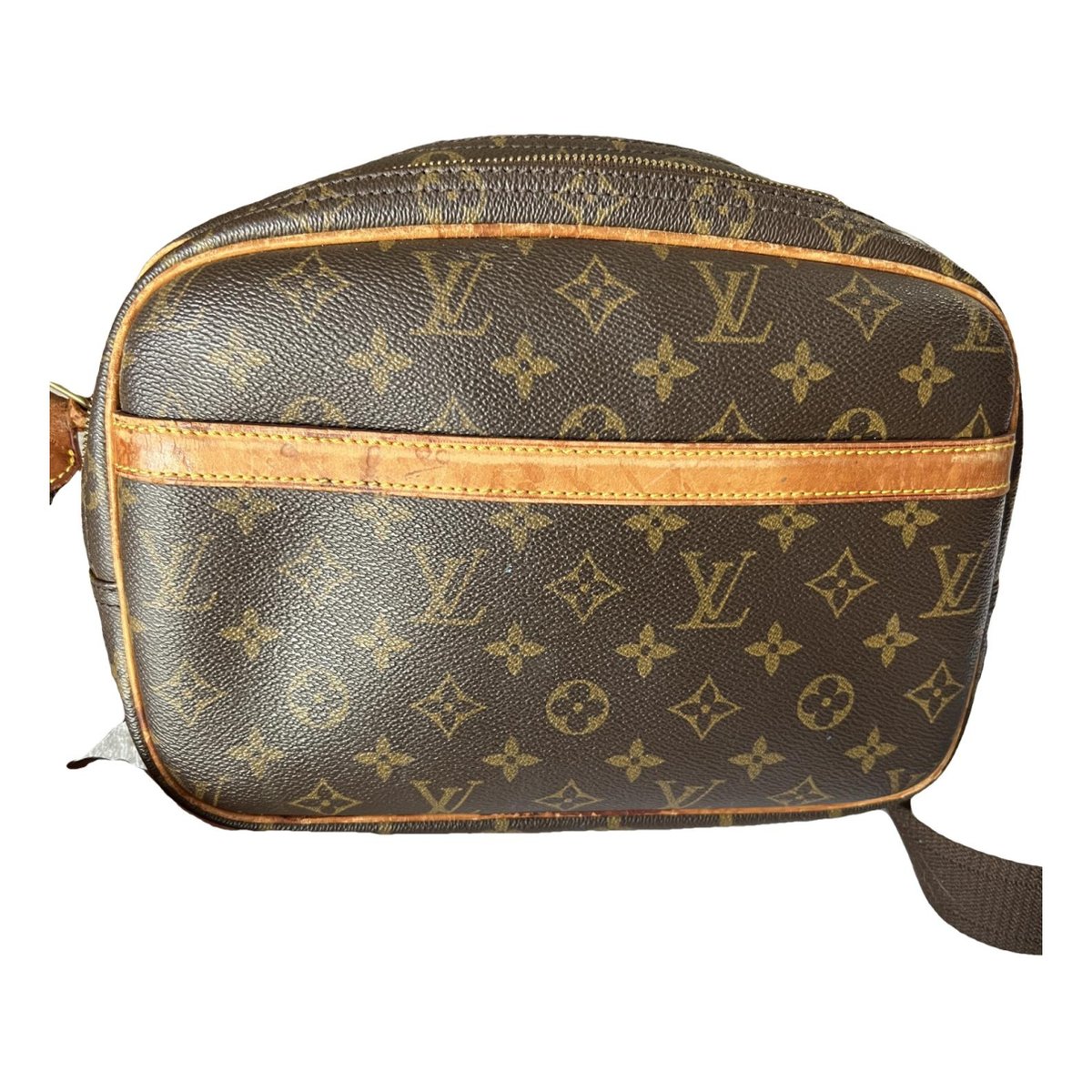 Reporter leather crossbody bag
