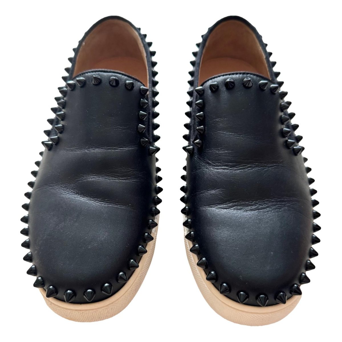 Pik Boat leather trainers