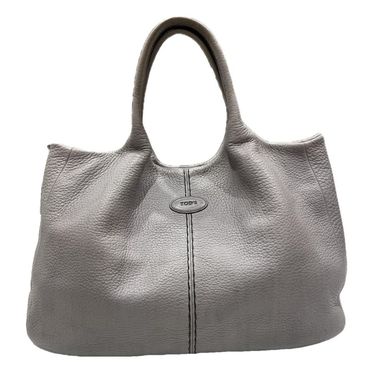 Shopping Media leather tote