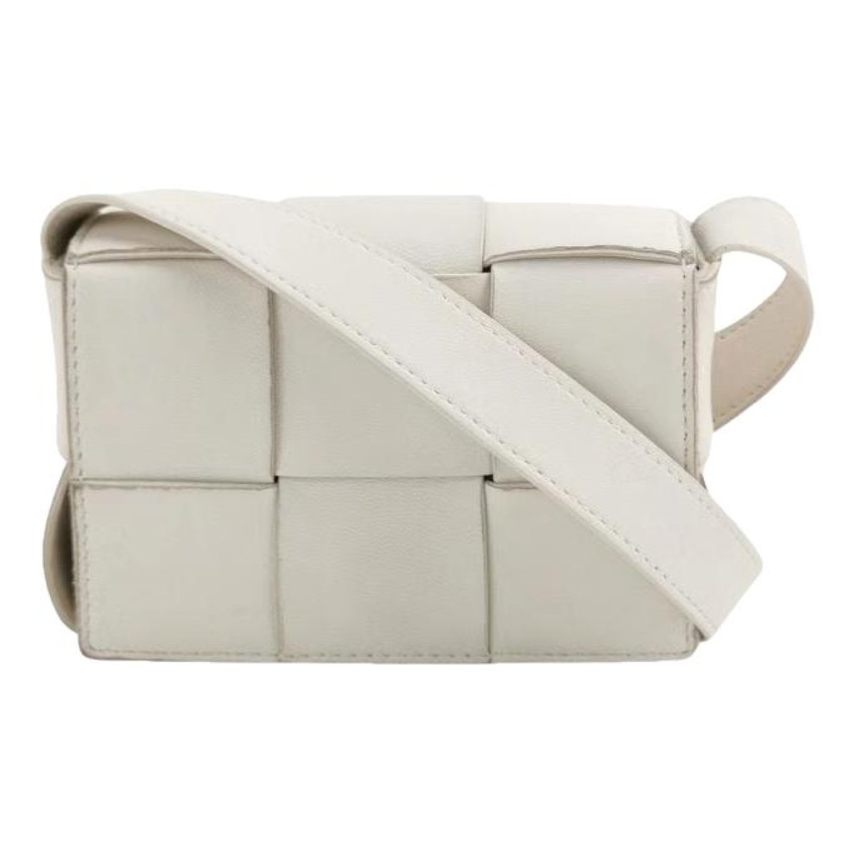 Cassette leather handbag