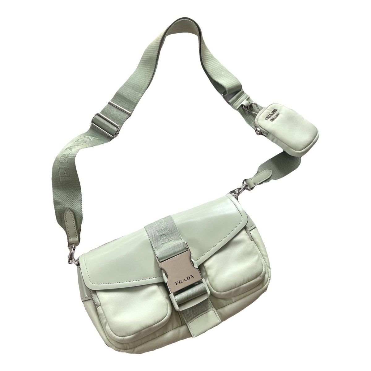 Prada Pocket cloth crossbody bag