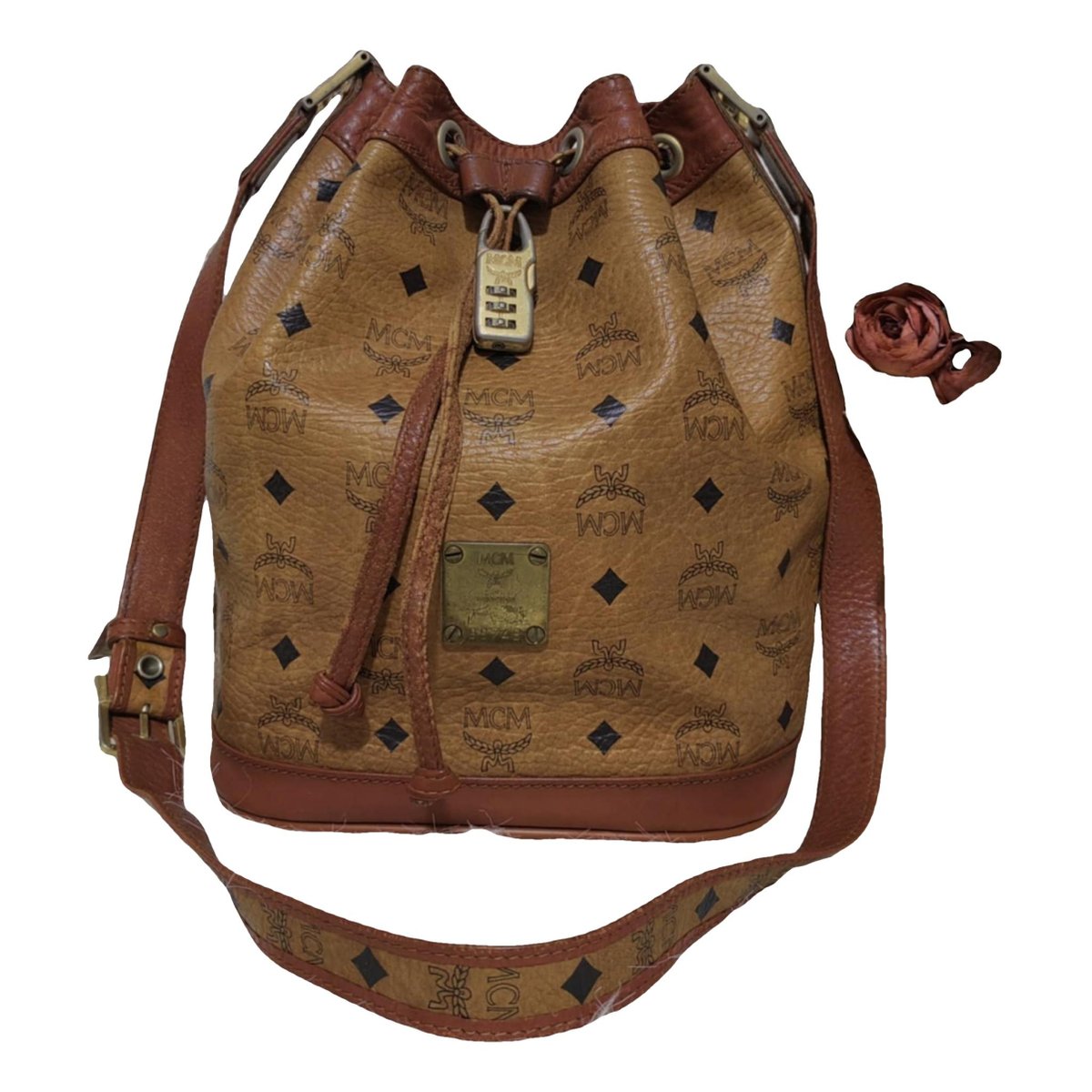 Heritage Drawstring leather handbag