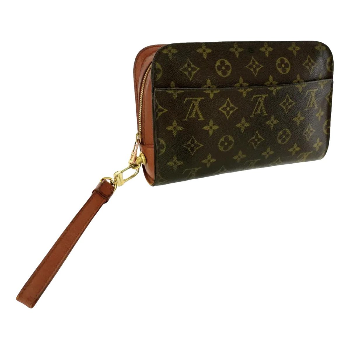 Orsay leather clutch bag