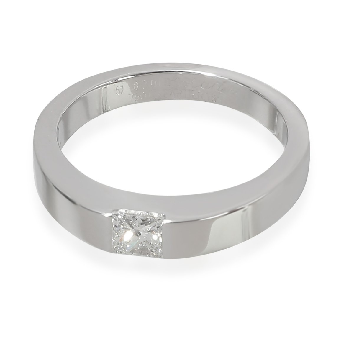 Tank white gold ring