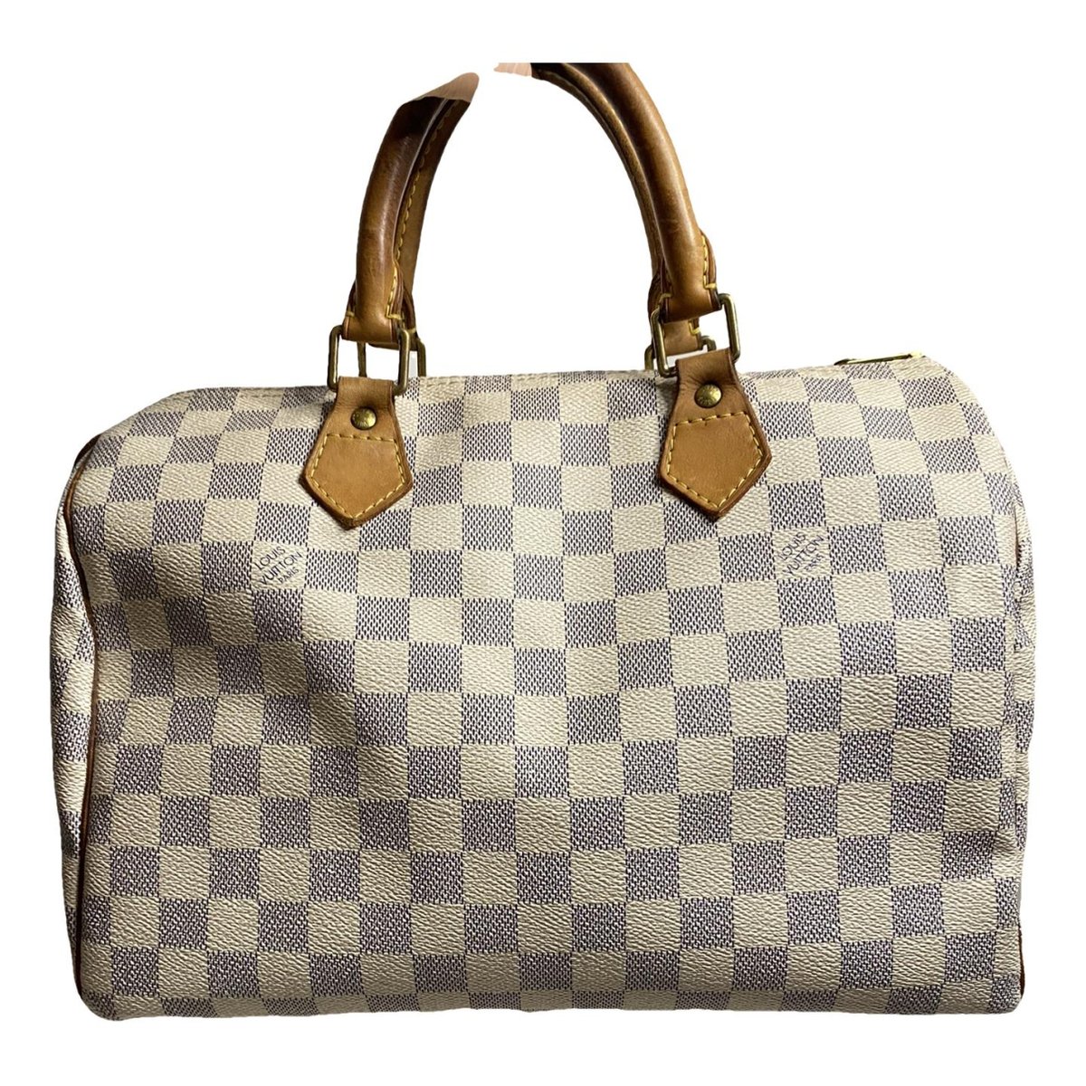 Speedy leather handbag