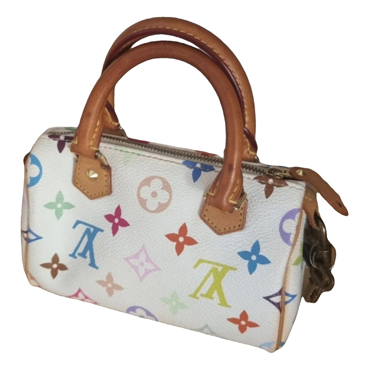 Nano Speedy / Mini HL leather handbag