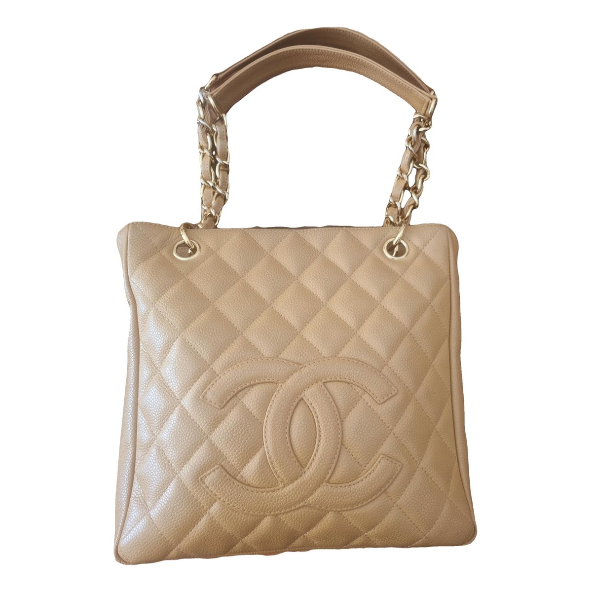 Petite Shopping Tote leather tote