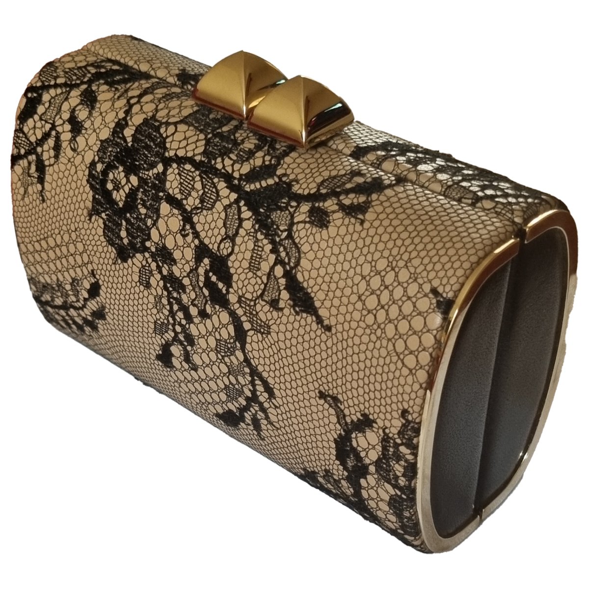 Celeste leather clutch bag