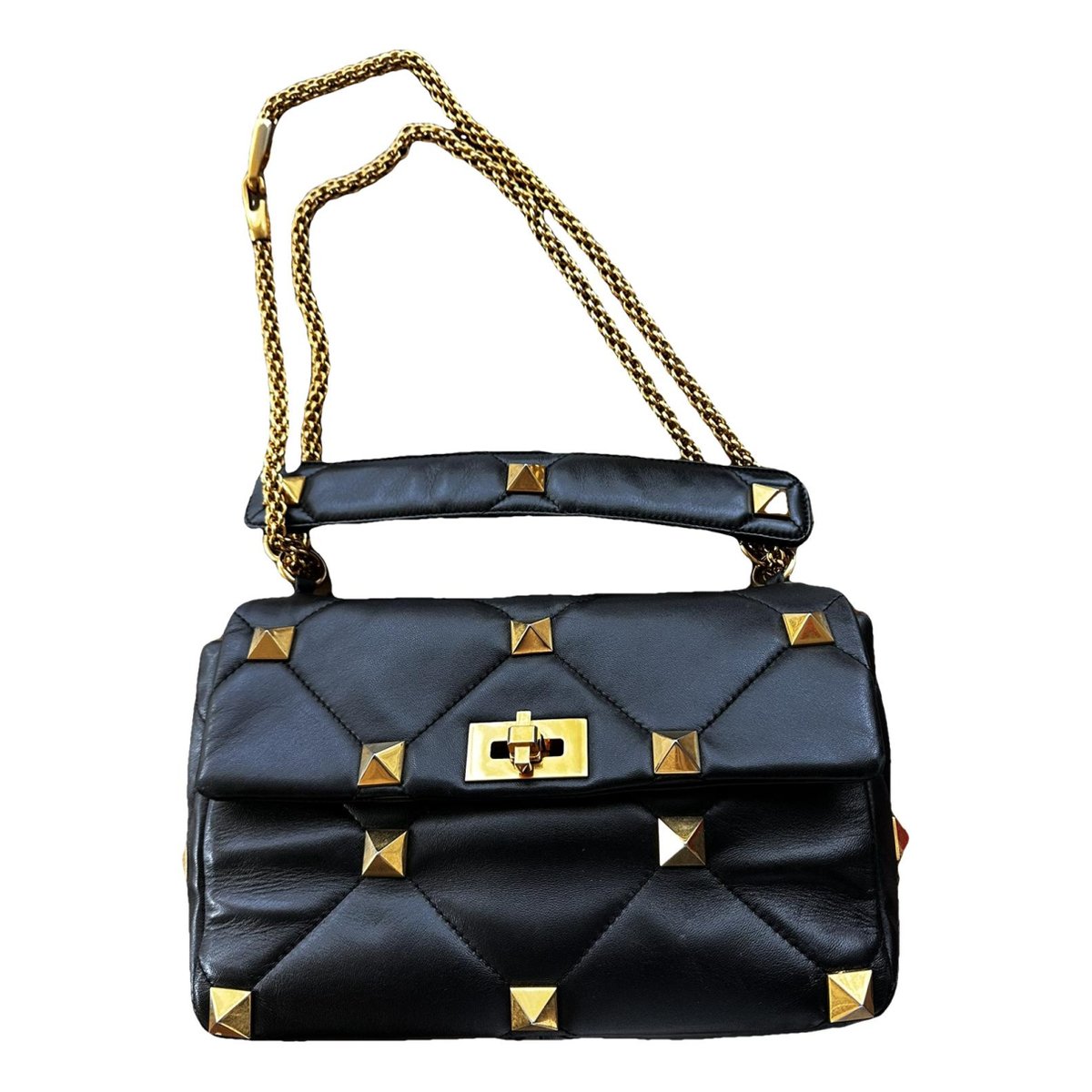 Roman Stud leather handbag