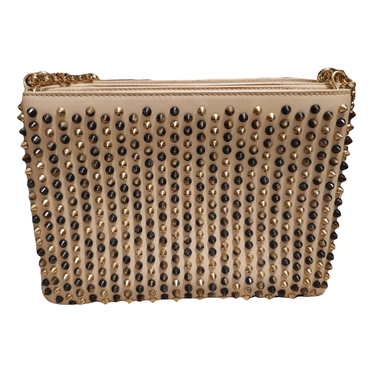 Triloubi leather handbag