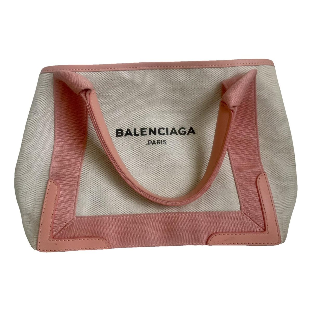 Navy cabas tote