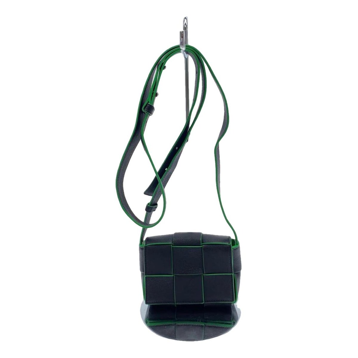 Cassette leather crossbody bag