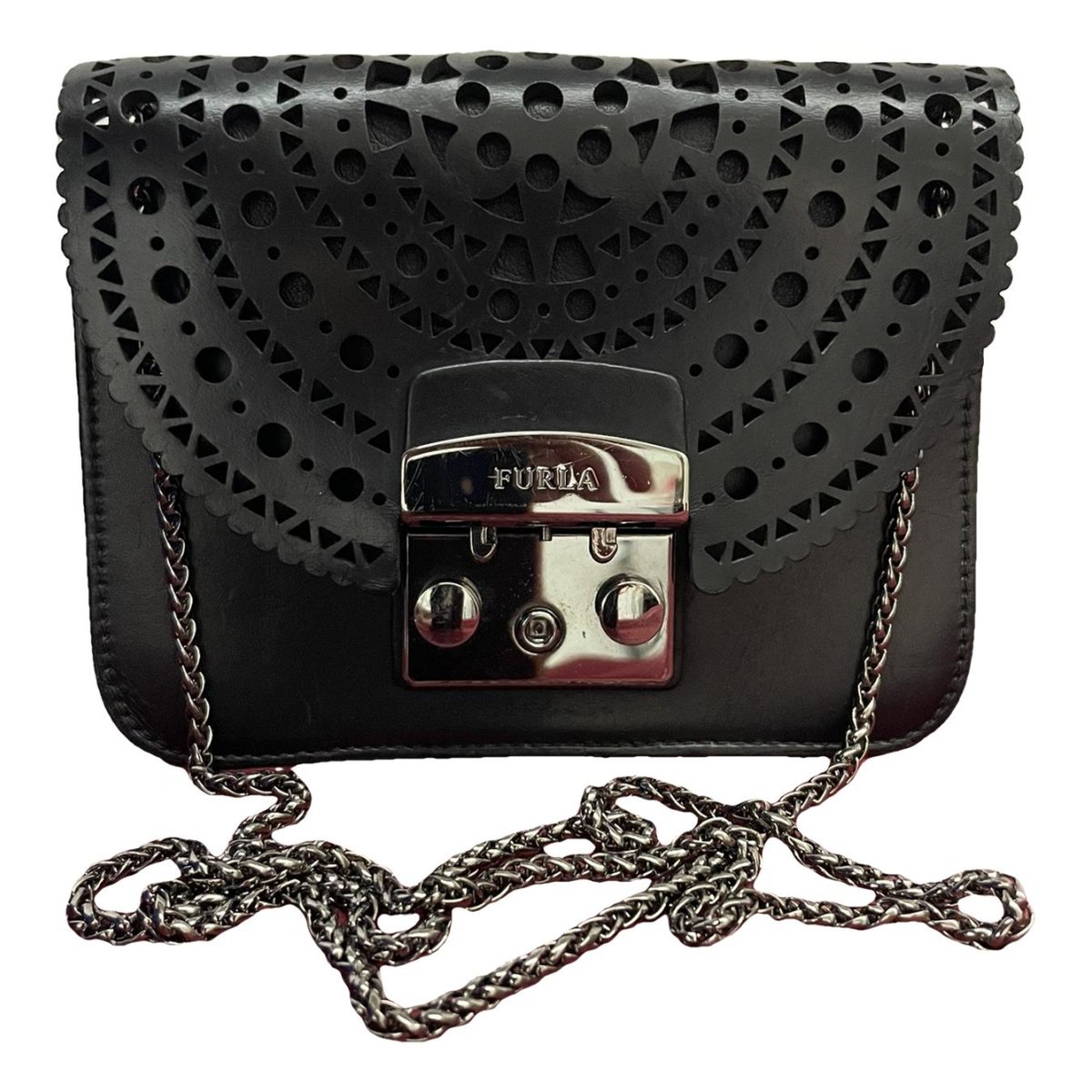 Metropolis leather handbag