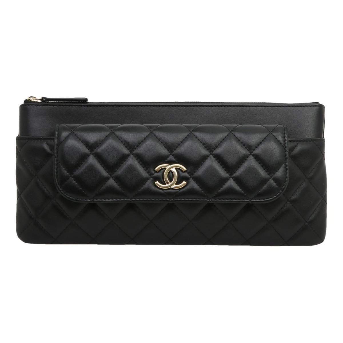 Timeless/Classique leather clutch bag