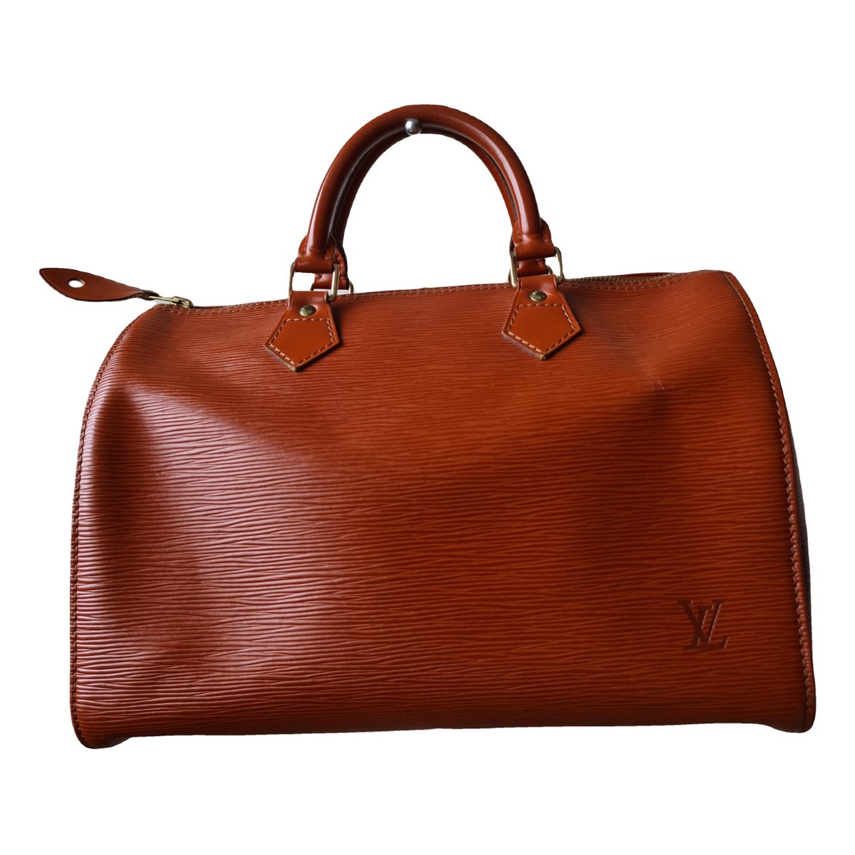 Speedy leather handbag