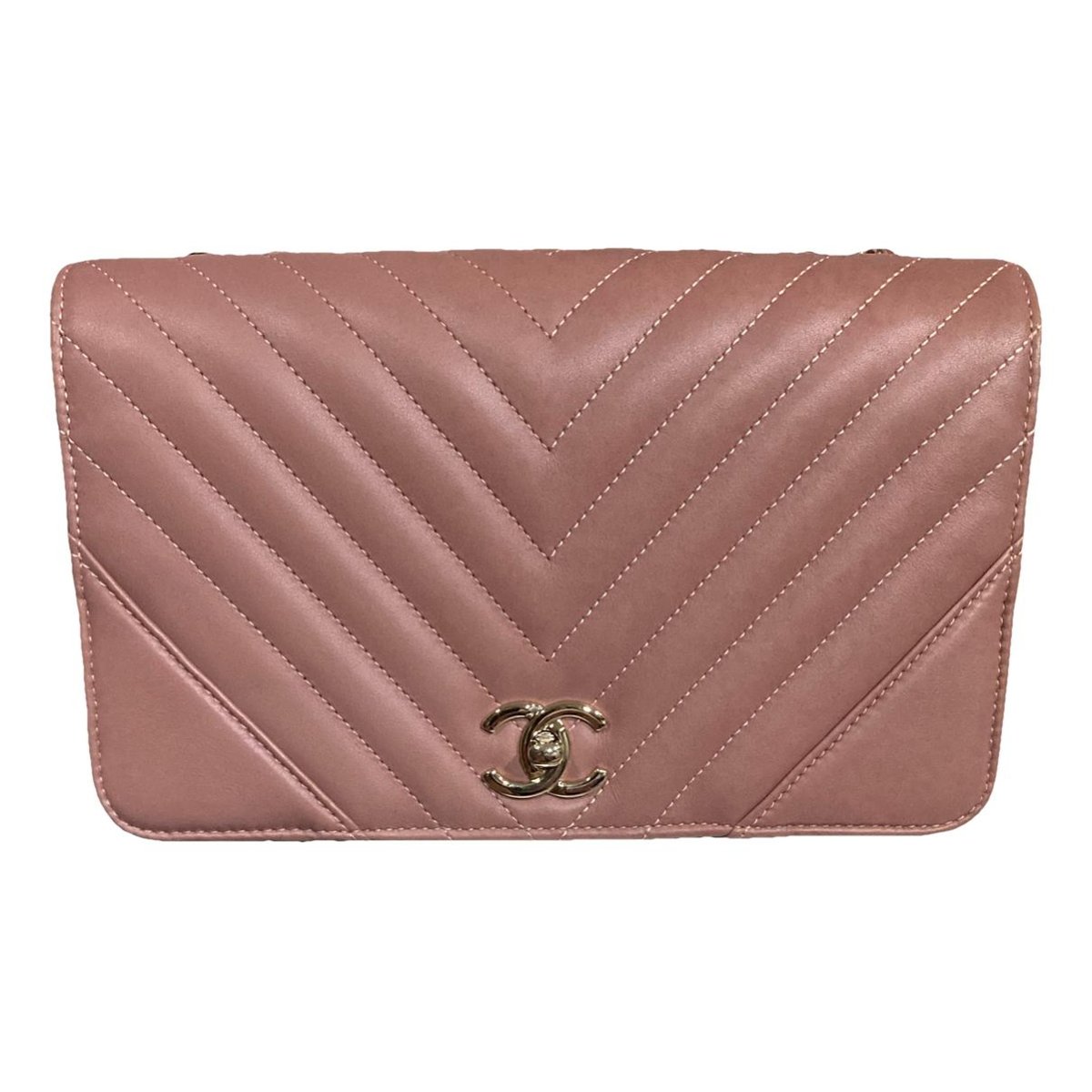 Statement leather handbag