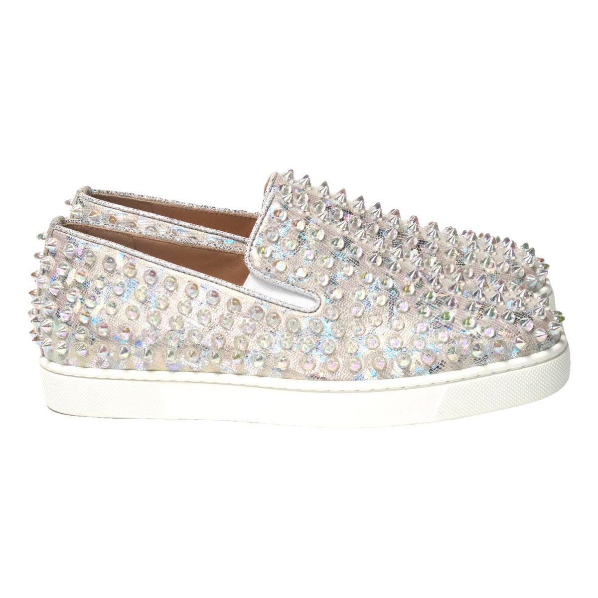 Roller Boat leather trainers