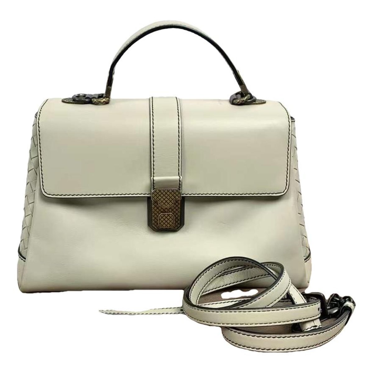 Piazza leather handbag