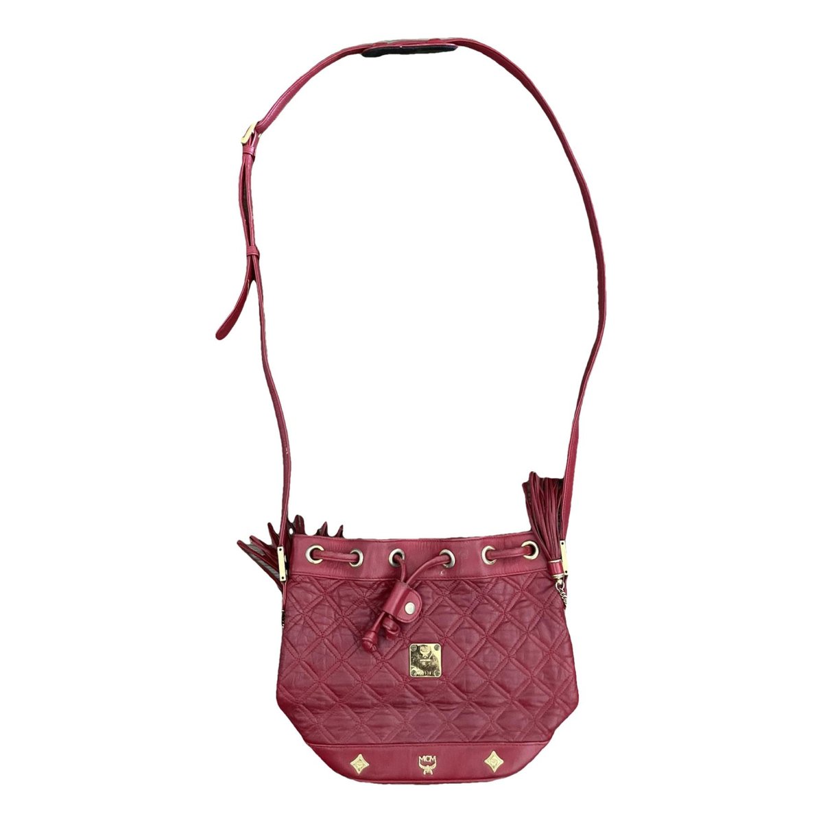 Heritage Drawstring leather handbag