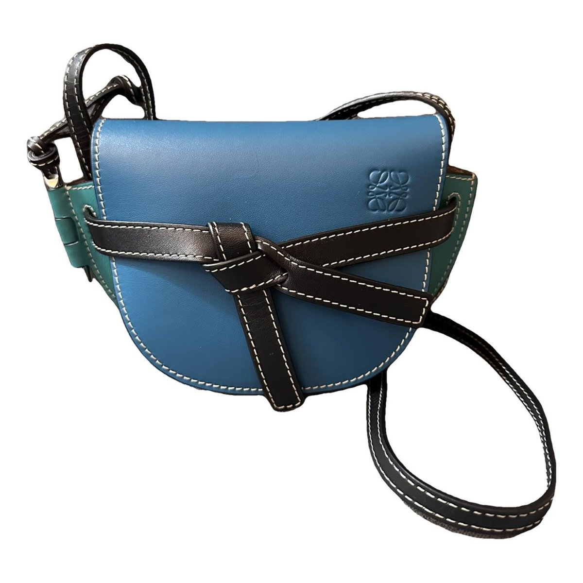 Gate leather crossbody bag