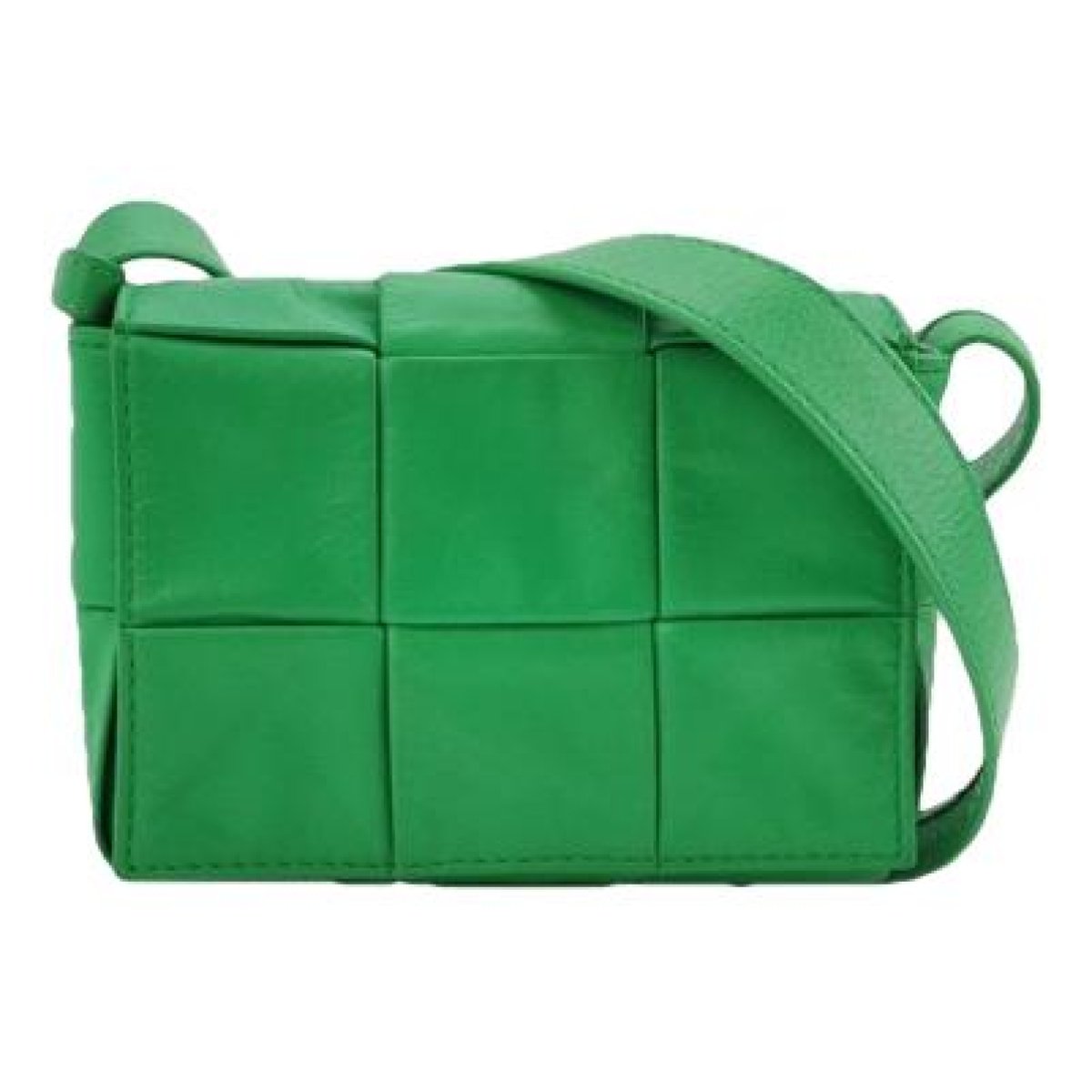Cassette leather handbag