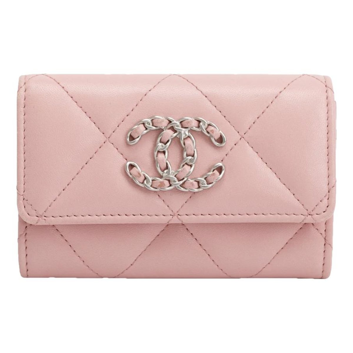 Chanel 19 leather wallet