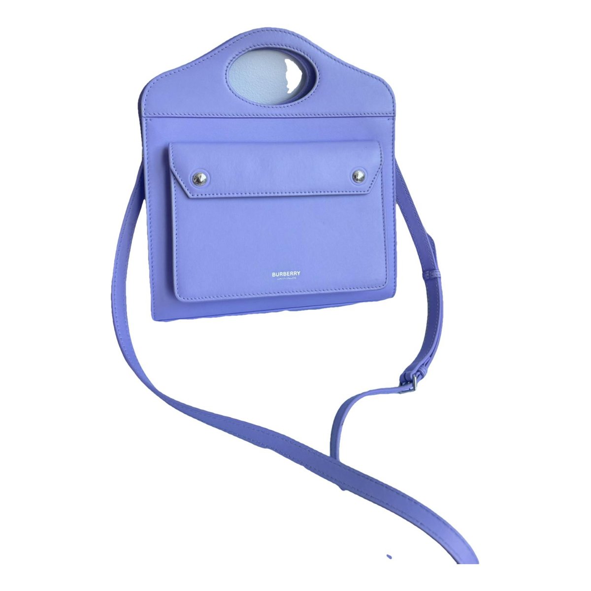 Pocket Mini leather handbag