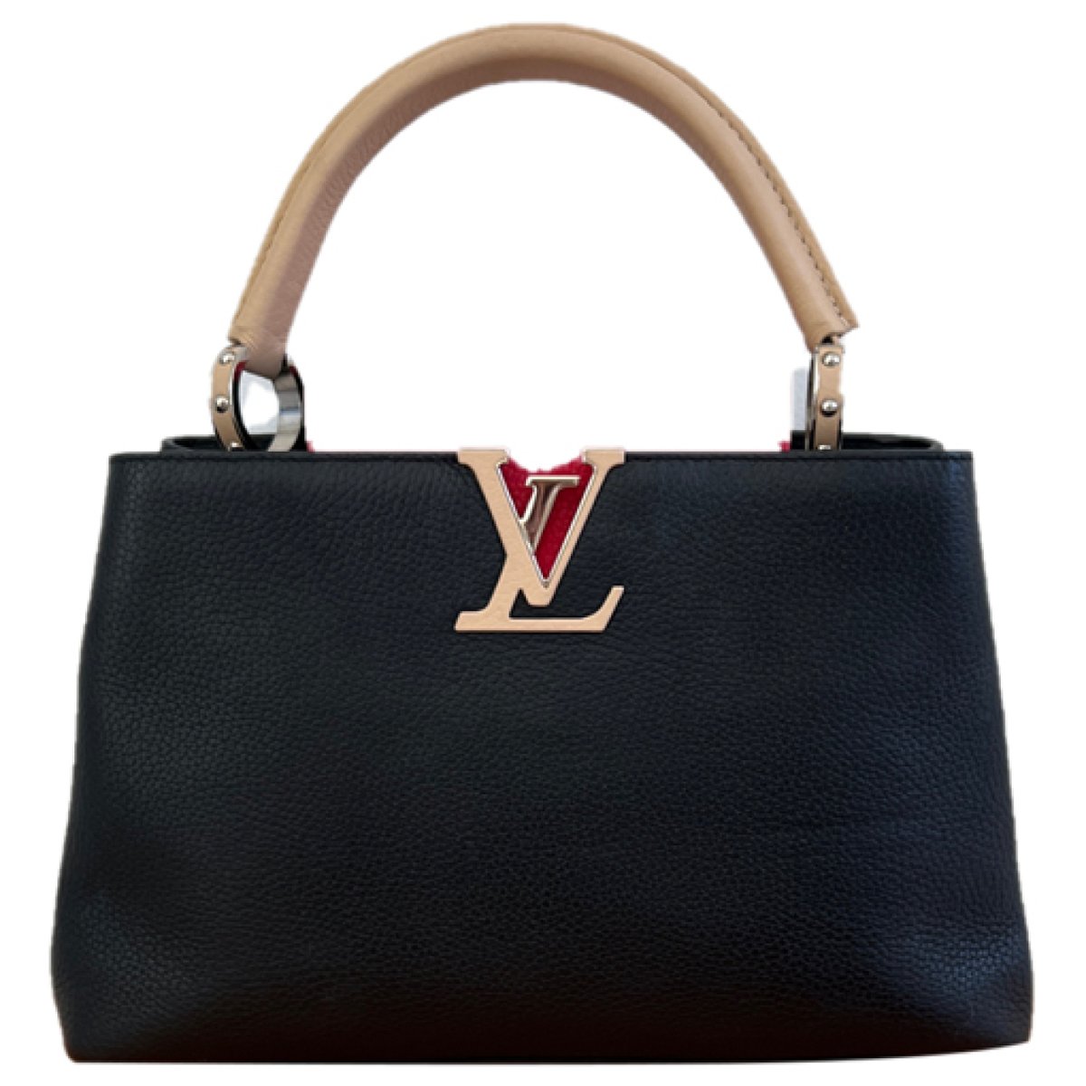 Capucines leather handbag