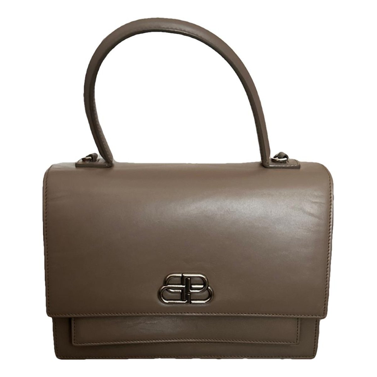 Sharp leather crossbody bag