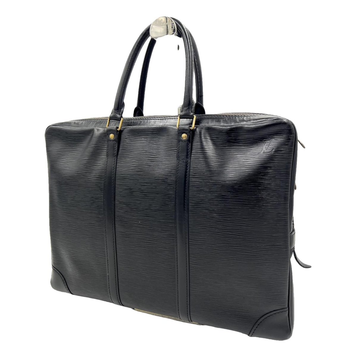 Porte Documents Voyage leather handbag