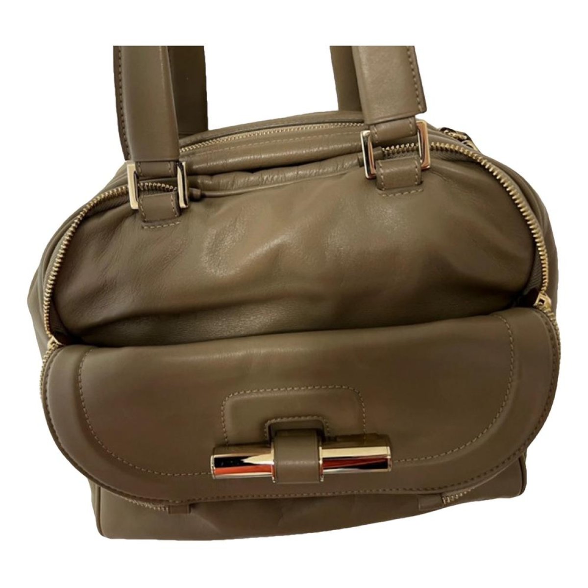 Justine leather handbag