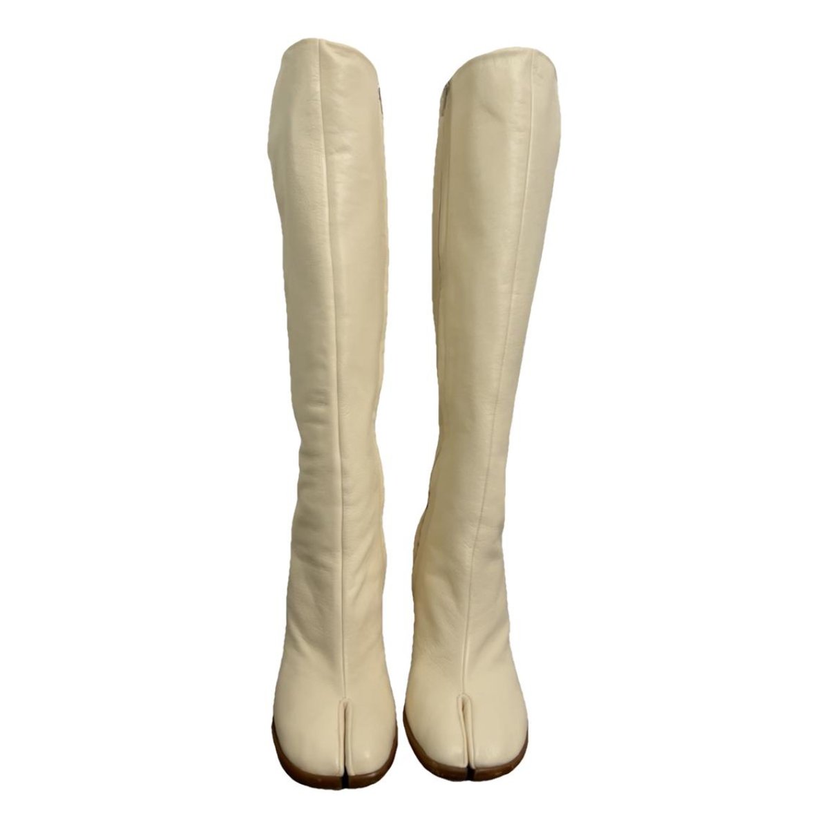 Tabi leather boots