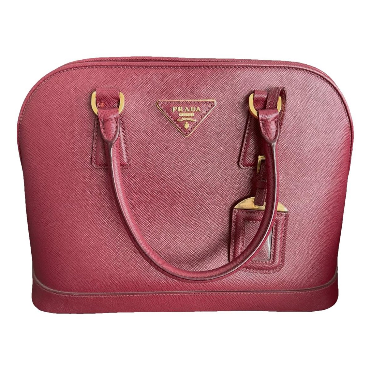 Promenade leather handbag