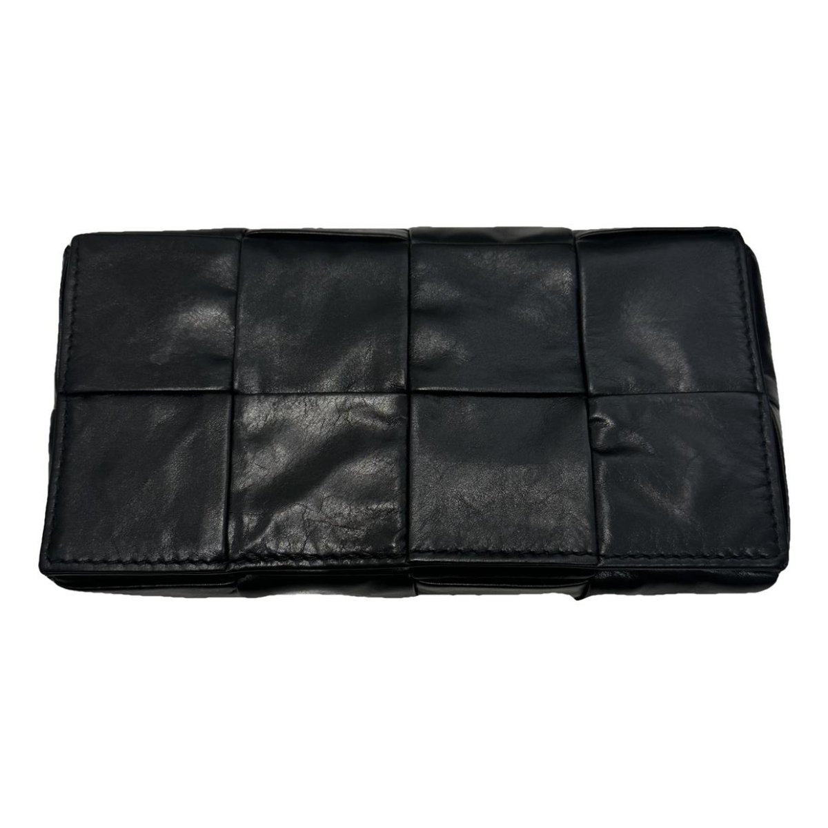 Cassette leather handbag
