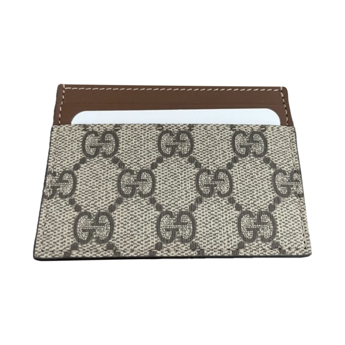 Ophidia leather card wallet