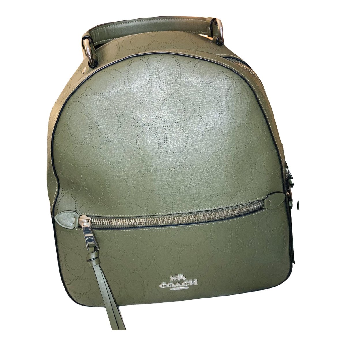 Campus leather handbag