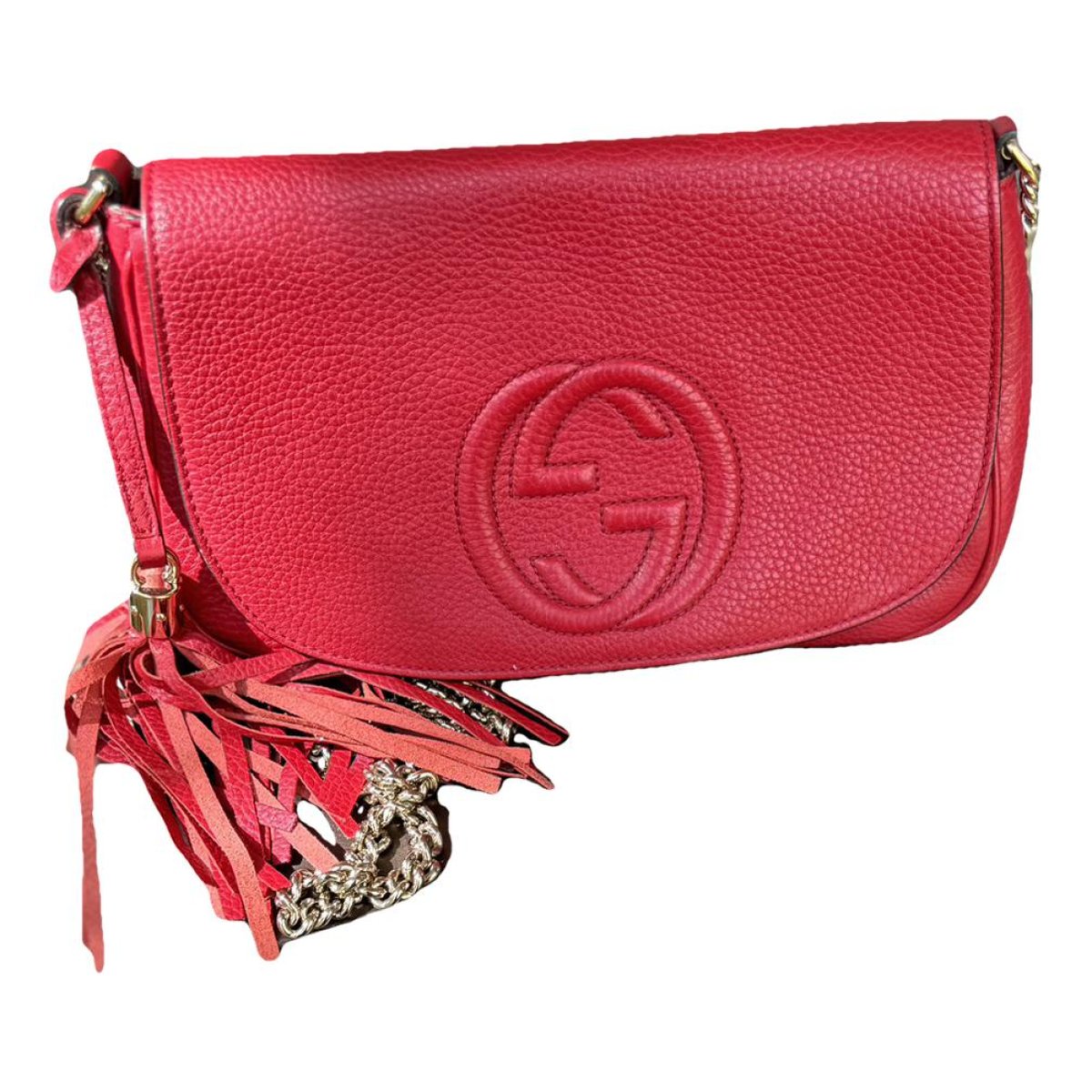 Soho Long Flap leather crossbody bag