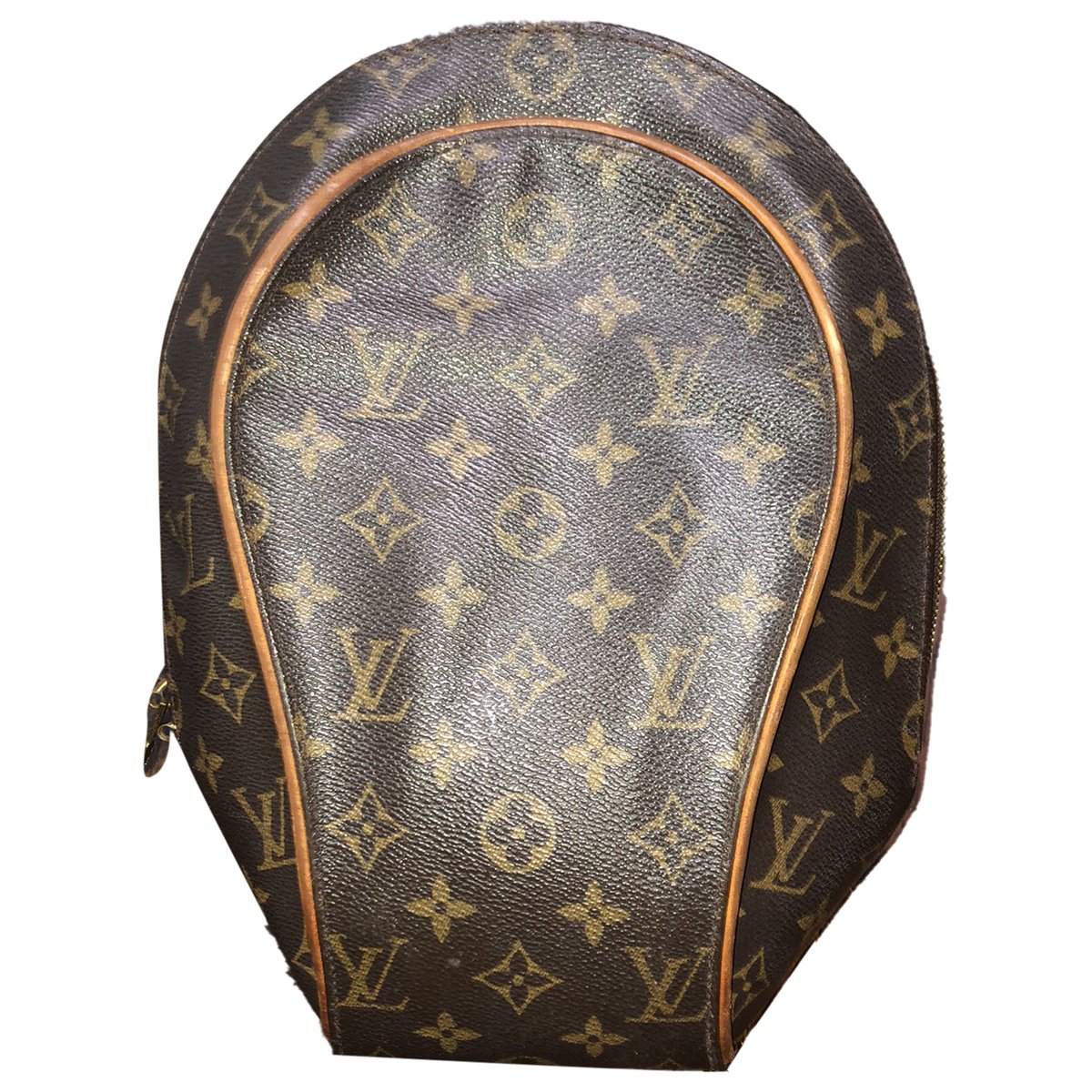 Ellipse leather backpack