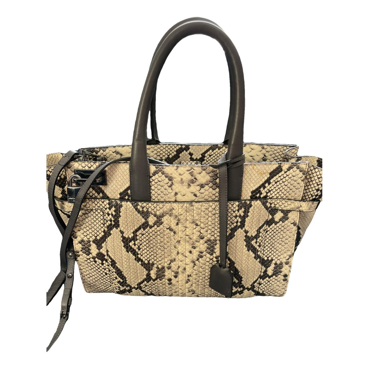 Candide leather handbag