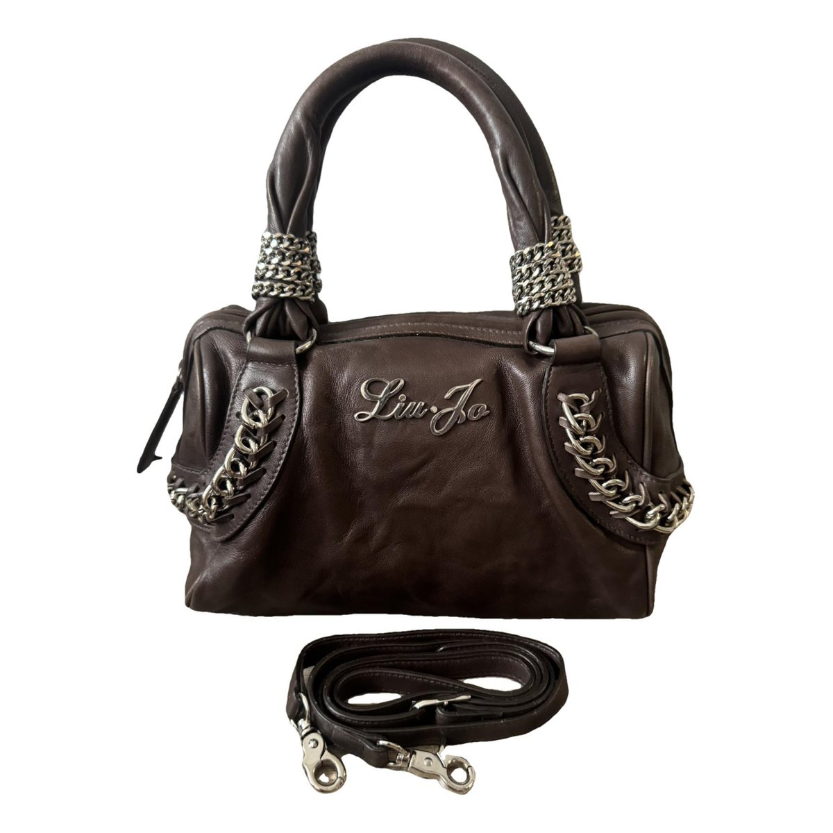 Leather handbag