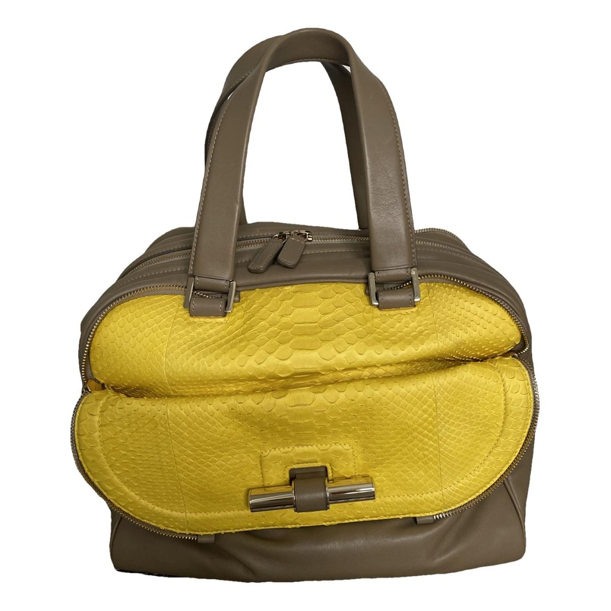 Justine leather handbag